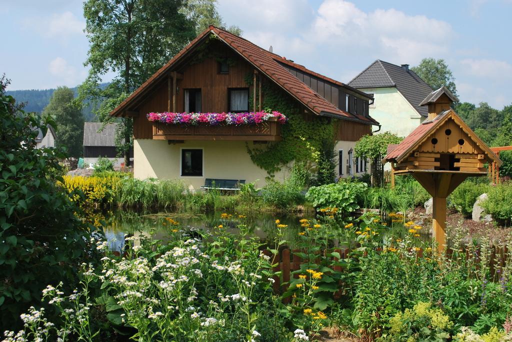 Landpension Heidi Machold Weißenstadt Exterior foto